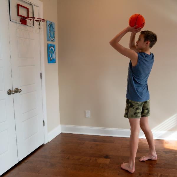 Ninja Basketball & Hoop Combo